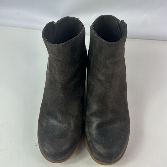 Sorel Joan Of Arctic Wedge II Brown Suede Women’s Ankle Boots - Picture 9 of 15